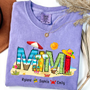 Custom Beach Mimi Shirt _E2_80_93 Personalized Grandma T Shirt with Grandkids Names _E2_80_93 Summer Vacation Gift for Mimi _E2_80_93 Colorful Coastal Graphic Tee_Violet_S 1 1o1T0