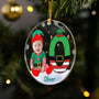 Custom Face Baby Elf Alphabet  Personalized Acrylic Photo Ornament_3
