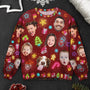 Custom Face Funny Light Up Christmas Personalized Photo Ugly Sweater_6