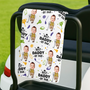 CustomPhotoBestDadByParFunnyKid PersonalizedGolfTowel KK1256 NAH4793 Mk 1