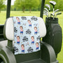 CustomPhotoBestDadByParFunnyKid PersonalizedGolfTowel KK1256 NAH4793 Mk 4