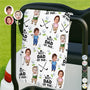 CustomPhotoBestDadByParFunnyKid PersonalizedGolfTowel KK1256 NAH4793 Mk Def