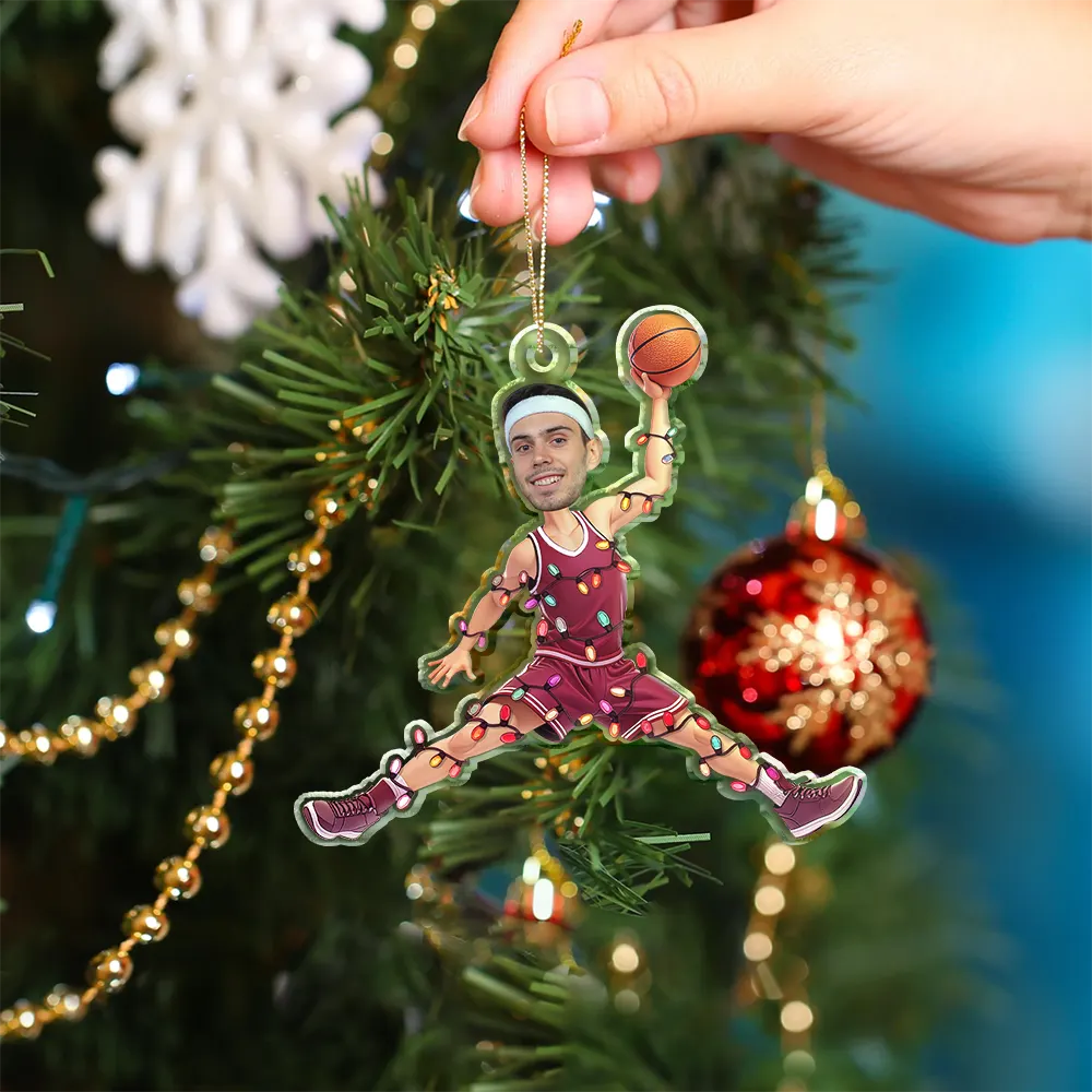 CustomPhotoChristmasBasketballPlayers PersonalizedCustomShapedAcrylicOrnament TG044 CLA1322 MOCKUPWEB3