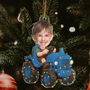 CustomPhotoChristmasKidDrivingTractor PersonalizedAcrylicPhotoOrnament TG064 CLA1534 Mockupweb2