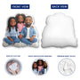 CustomPhotoCrochetDollEffectHappyFamily PersonalizedCustomShapedPillow TU537 DSR1552 MK4