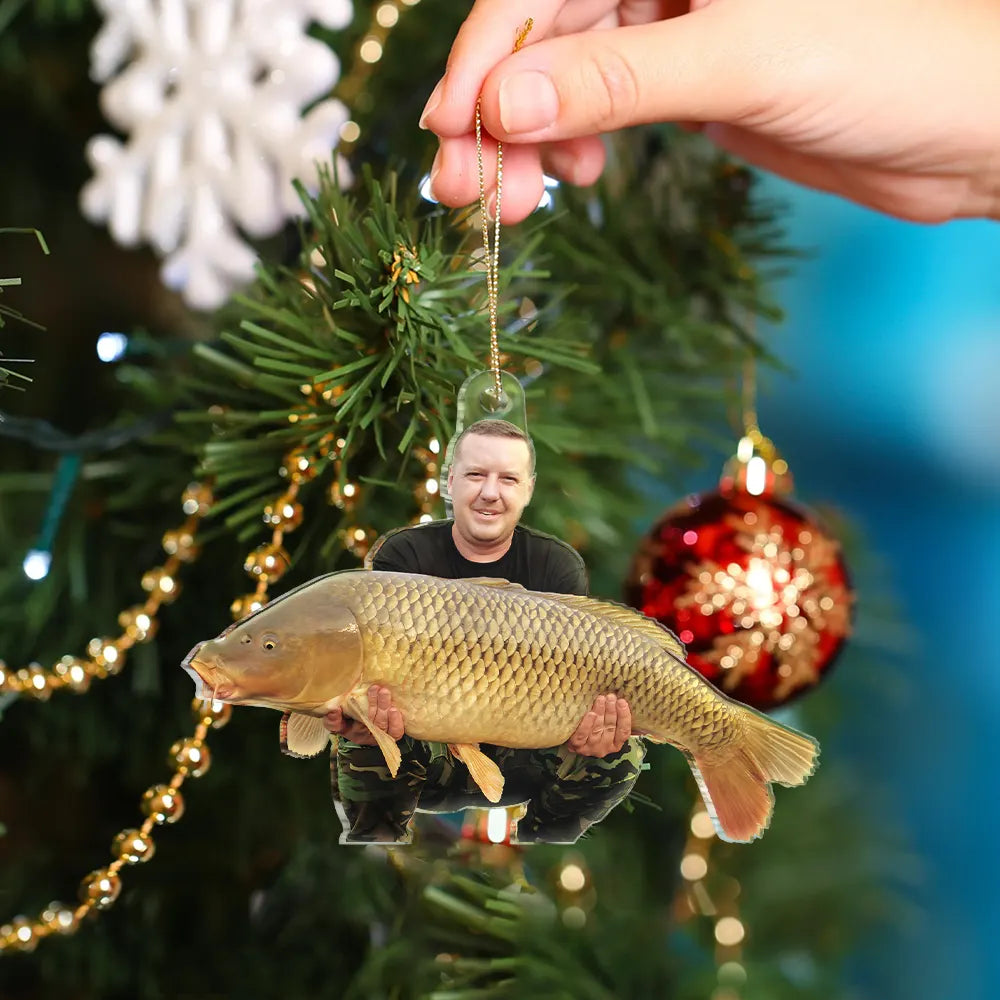 CustomPhotoFishingLovers PersonalizedAcrylicPhotoOrnament TG054 CLA1484 WEB3