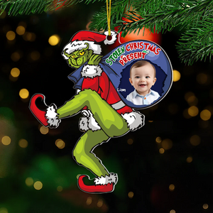 Custom Photo Gifts For Kids Christmas Ornament DN100