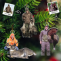 CustomPhotoHuntingLovers PersonalizedAcrylicPhotoOrnament TK820 CLA1475 MkDEF