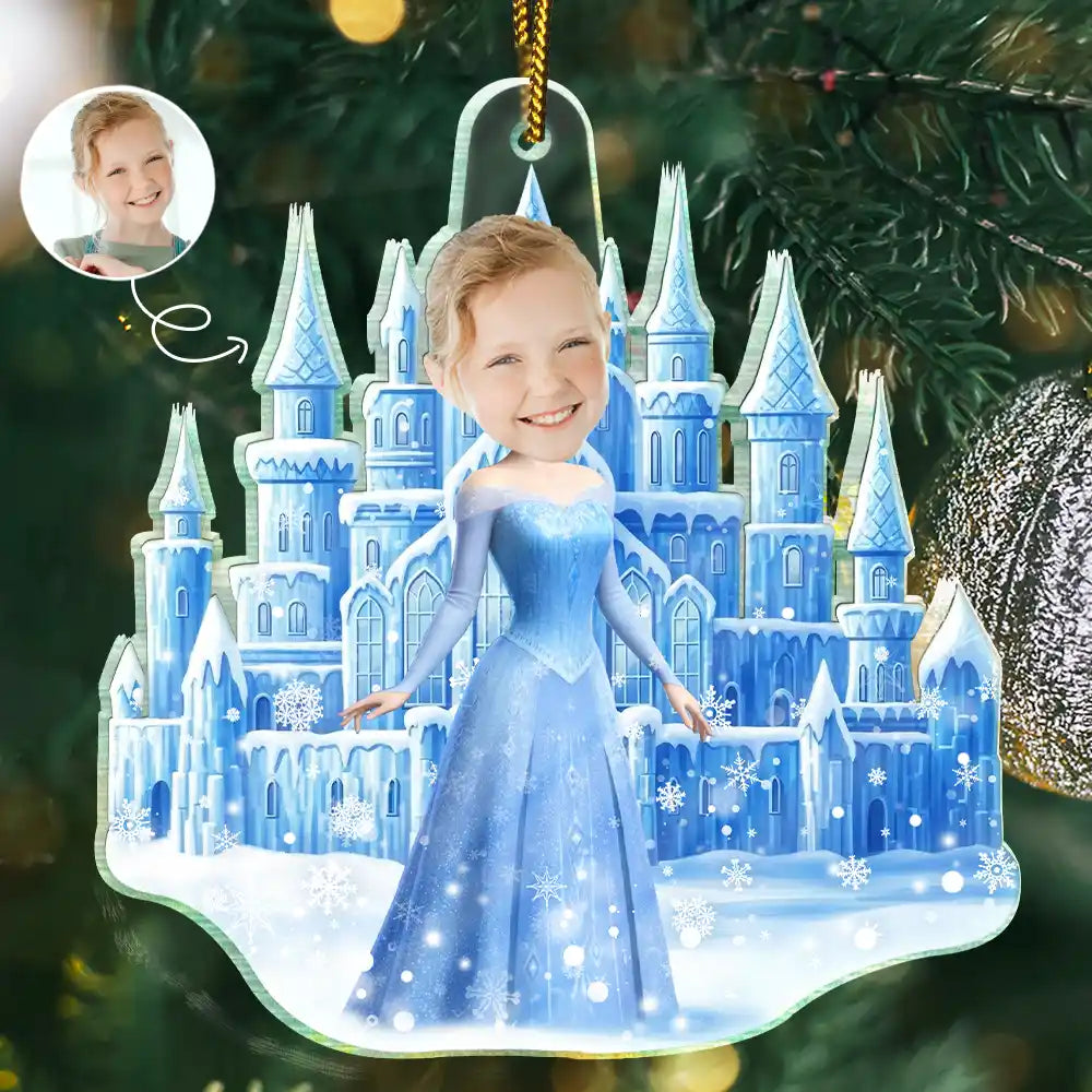 CustomPhotoIcePrincessFaceCut PersonalizedAcrylicPhotoOrnament TG070 CLA1537 Mockupdef