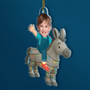 CustomPhotoKidRidingDonkey PersonalizedAcrylicPhotoOrnament TG065 CLA1539 Mockupweb1