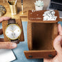 CustomPhotoPencilSketchArtBestDadGrandpaEver PersonalizedLeatherWatchCase TU407 DSR881 MK2