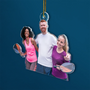 CustomPhotoPickleballChristmasDecorations PersonalizedAcrylicPhotoOrnament TK832 CLA1490 MkWebs1