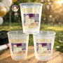 CustomPhotoSeniorVinatgeGraduation PersonalizedFrostedCups NP230 CLA2883 MK DEF
