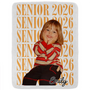 CustomPhotoSeniorVintagePortrait PersonalizedFleeceBlanket_SherpaBlanket HT829 CLA3014 MK1
