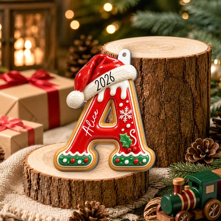 Custom_Gingerbread_Letter_For_Family_Kids_Stocking_Tag_3D_Relief_Acrylic_Personalized_Ornament_3