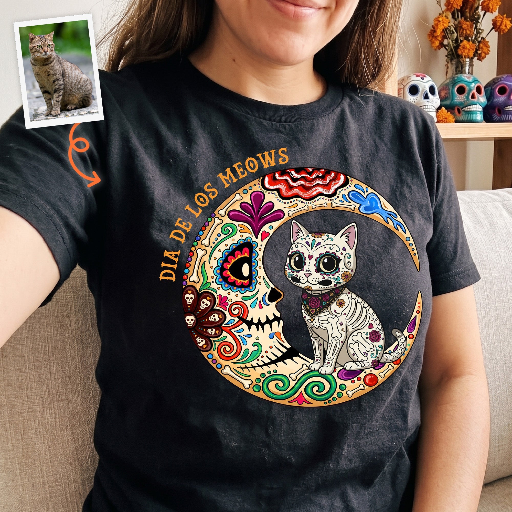 Custom_Pet_Portrait_Day_Of_The_Dead_D_a_De_Los_Muertos_Moon_Personalized_Shirt_2