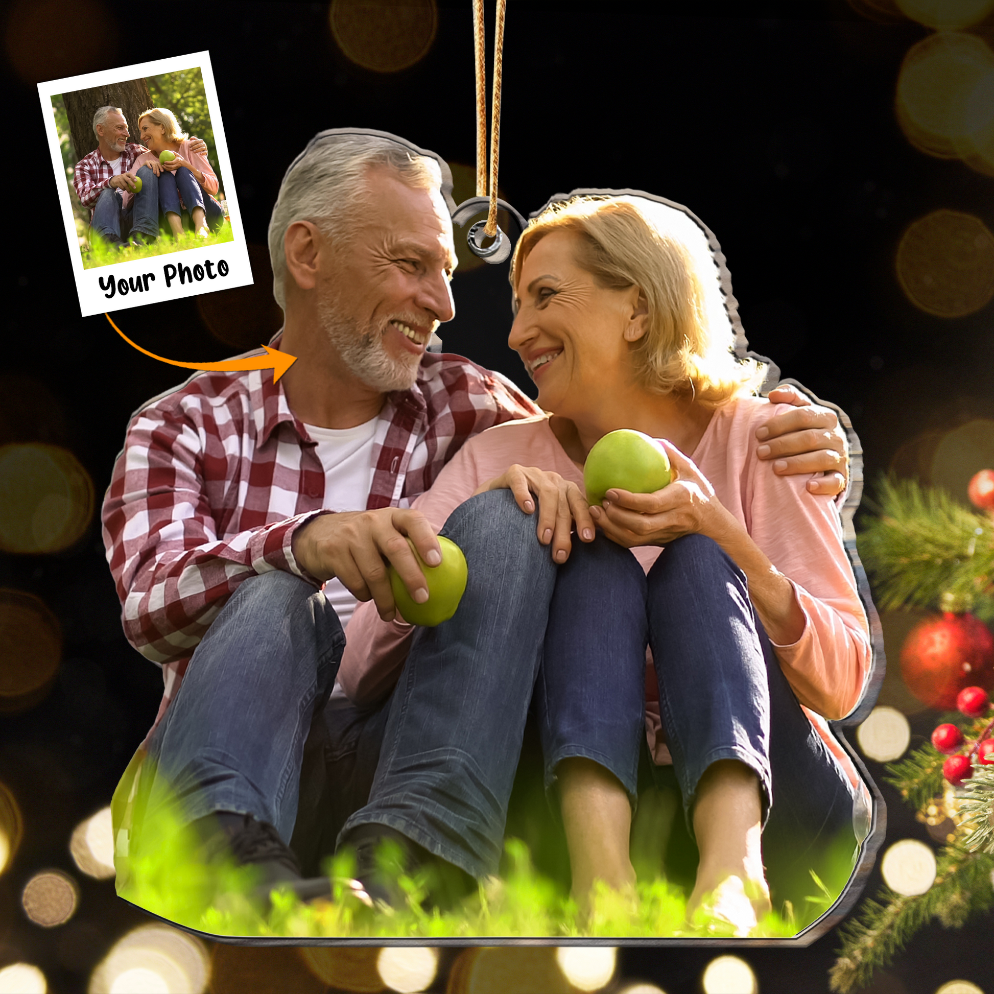 Custom_Photo_Custom_Photo_Old_Couple_Gift_ _Personalized_Acrylic_Photo_Ornament_2