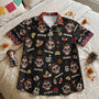Custom_Portrait_Sugar_Skeleton_Hispanic_Mexican_Flowers_Personalized_Hawaiian_Shirt_2