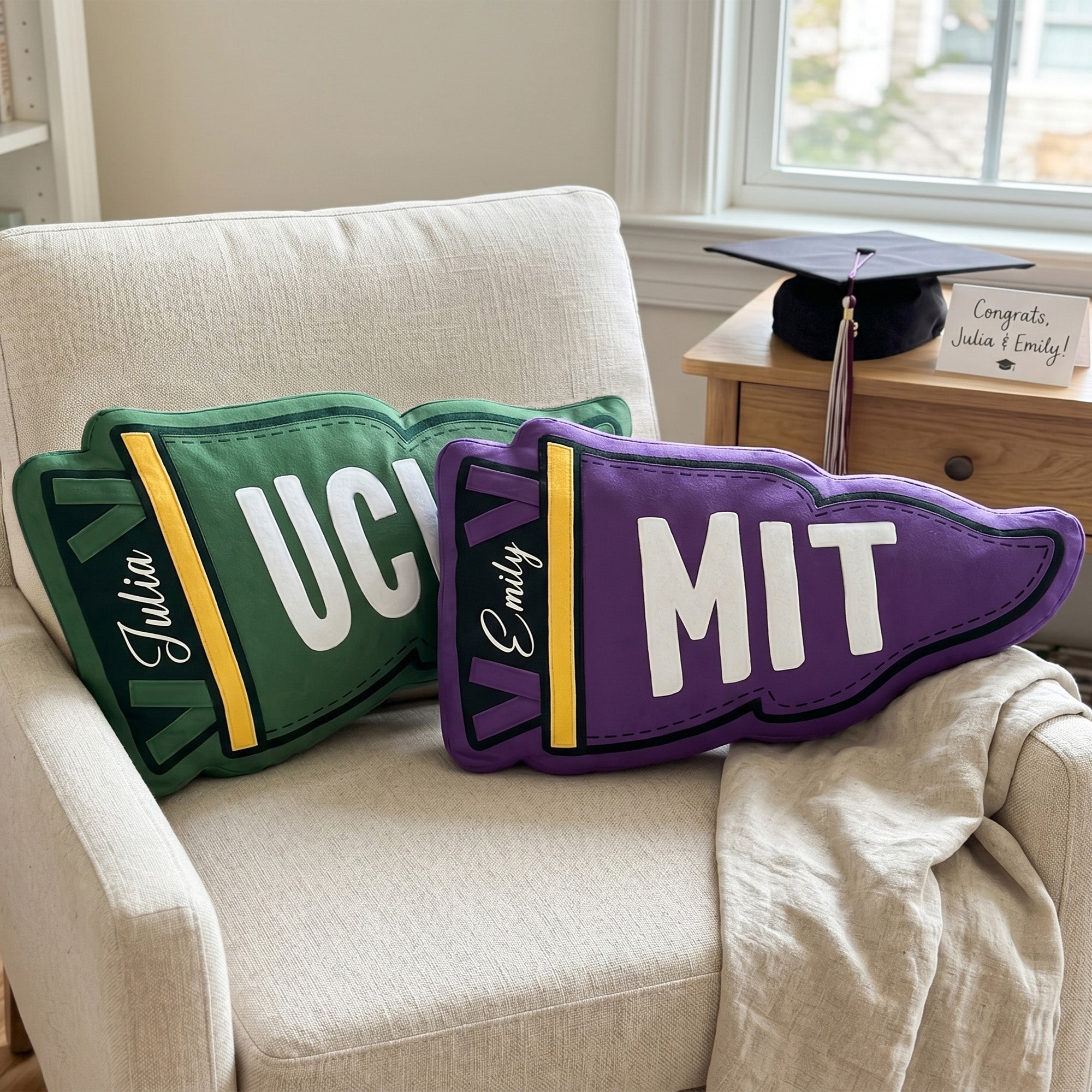 Custom_School_Pennant_Flag_Personalized_Pillow_2