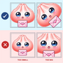 CuteSquishyDumplingCharacterGiftForKidsDaughter PersonalizedCustomShapedPillow MI409 VKT1413 MK2