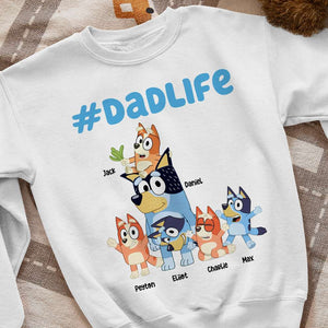 Dad BL Life Funny - Gifts For Dad, Grandfather - Personalized Shirt