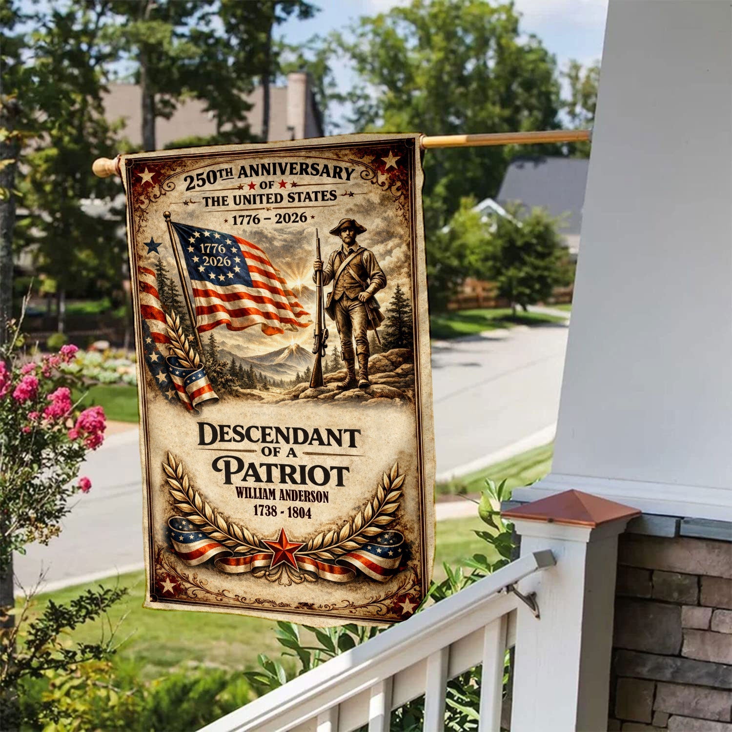 Descendant_Of_A_Patriot_Personalized_Flag_4