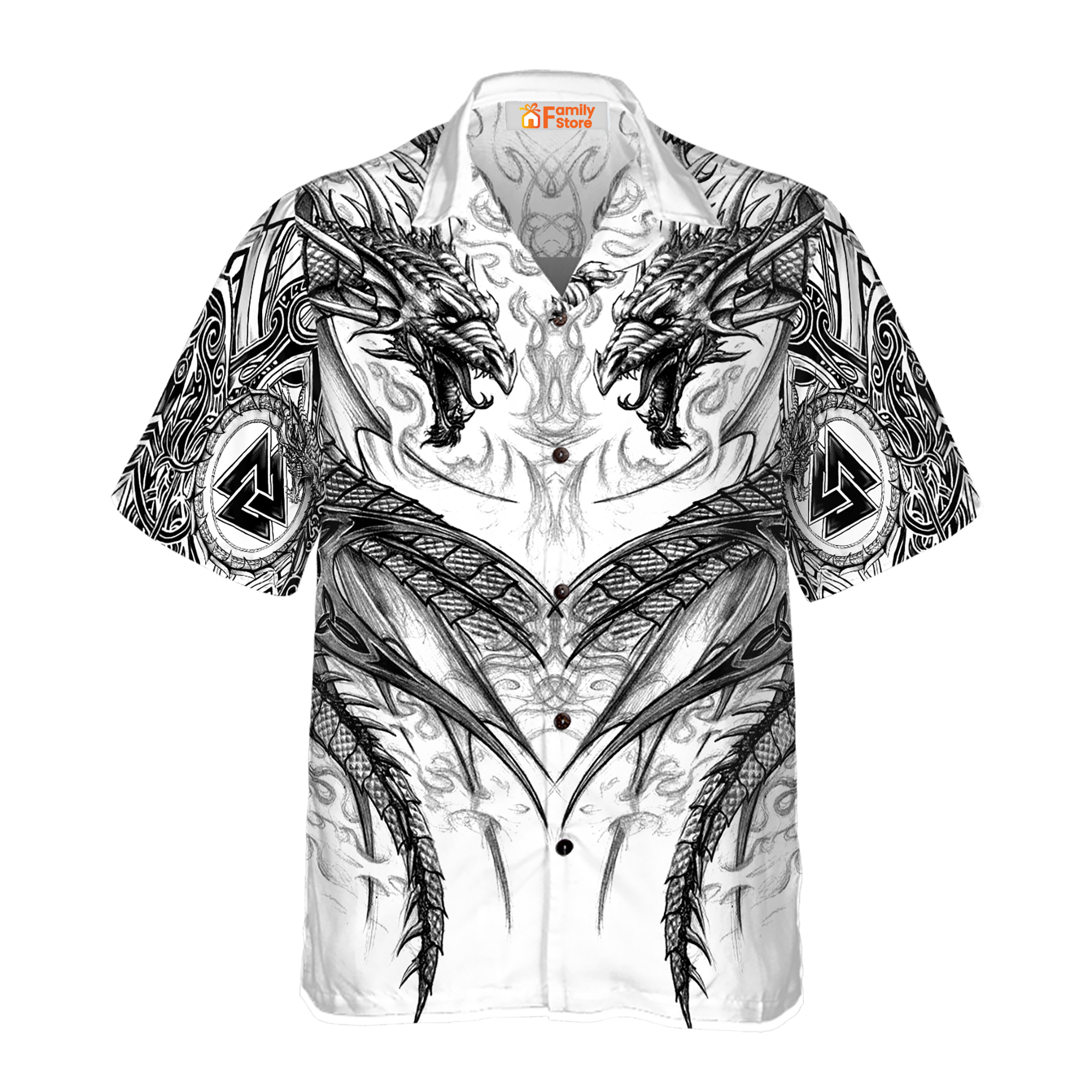 Dragon 3D Hawaiian Shirt