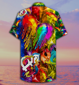 Dragon LGBT Love Life Amazing - Hawaiian Shirt