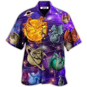 Dragon Planet Love Life In To The Galaxy - Hawaiian Shirt