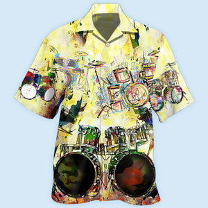 Drum Mix Color - Hawaiian Shirt