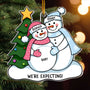 Expecting Parents Personalized Acrylic Ornament_1