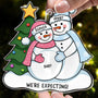 Expecting Parents Personalized Acrylic Ornament_2