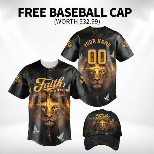 FaithOverFearDivineStrengthBaseballJerseyBundle