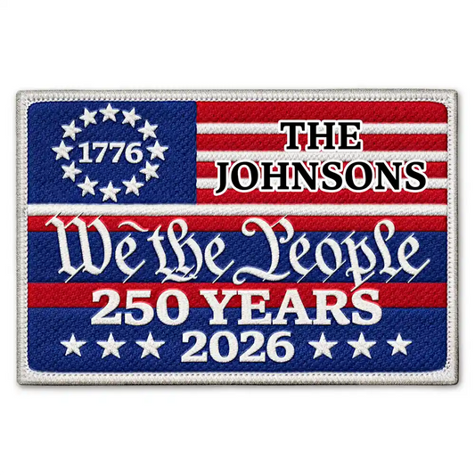 FauxEmbroideryEffectWeThePeopleAmerica250th PersonalizedDoormat1_8ca38d8b 37f8 4ef7 b72b 3e50e4194a6b