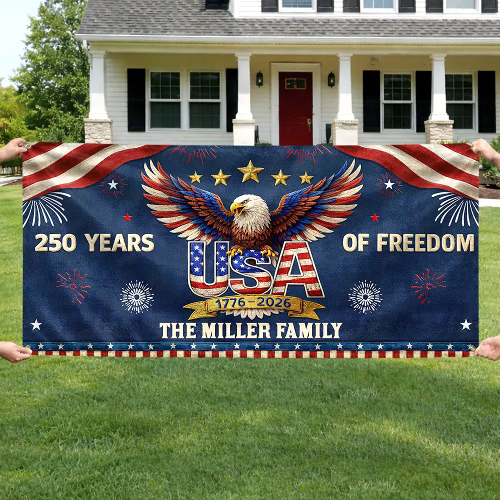 FauxPuffEmbroideryEffectPatrioticEagle250YearsOfFreedom DH347 CLA2677 MKWEB3