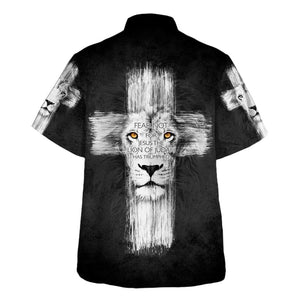 Fear Not For Jesus The Lion Of Judah Has Trumphed Hawaiian Shirt