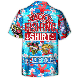 Fishing Hunting Lucky Tropical Vibe - Hawaiian Shirt For Summer