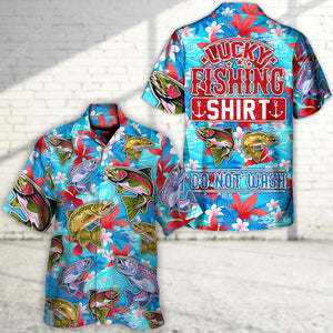 Fishing Hunting Lucky Tropical Vibe - Hawaiian Shirt For Summer