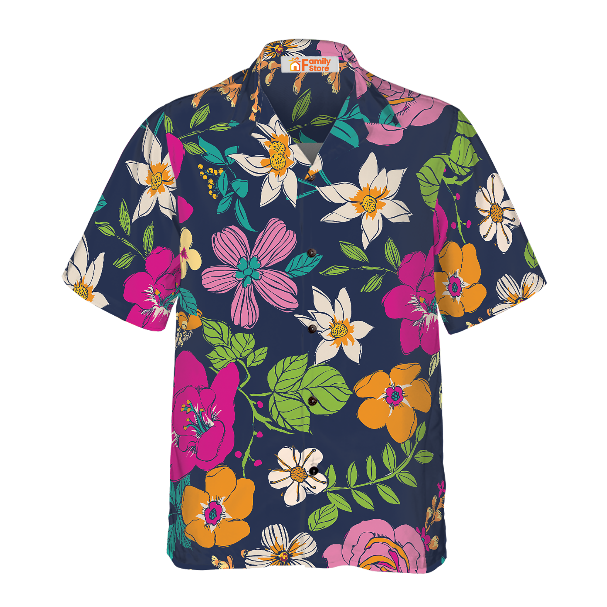 Floral Flower 04 Hawaiian Shirt