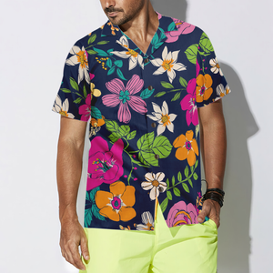 Floral Flower 04 Hawaiian Shirt