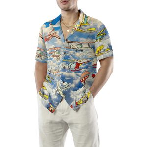 Fly Away Plane Hawaiian Shirt