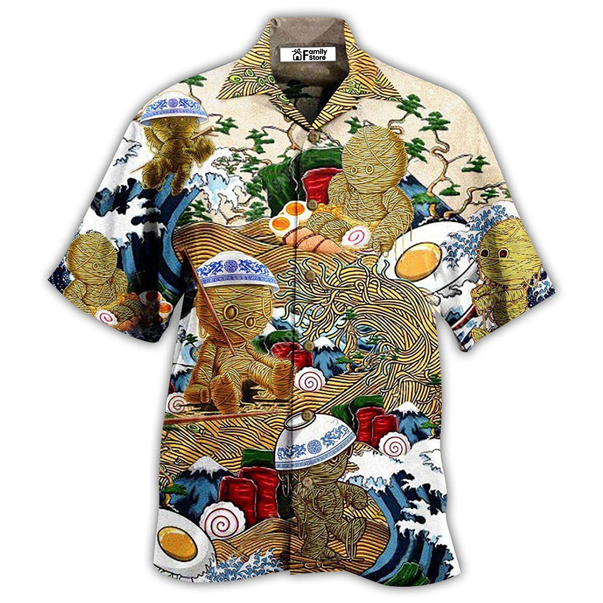 Food Amazing Ramen Life Funny Hawaiian Shirt