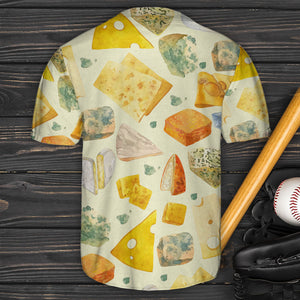 Food Cheese Art Lover Baseball Jersey