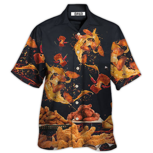 FoodChickenWingFastFoodDelicious HawaiianShirt OwlOhh_1377_1
