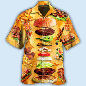 Food Delicious Fast Food Hawaiian Shirt