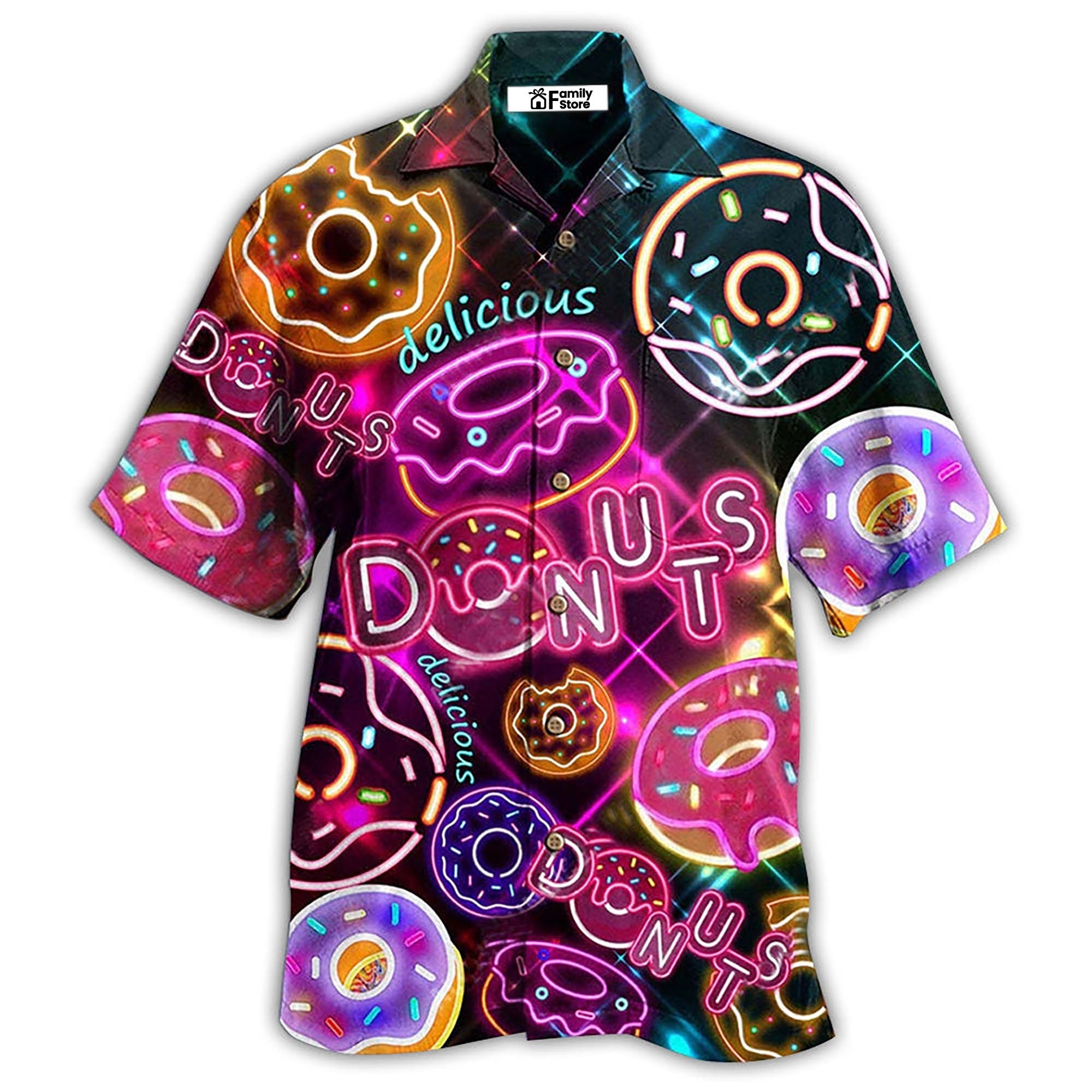 Food Donut Makes My Vibe Stunning Hawaiian Shirt