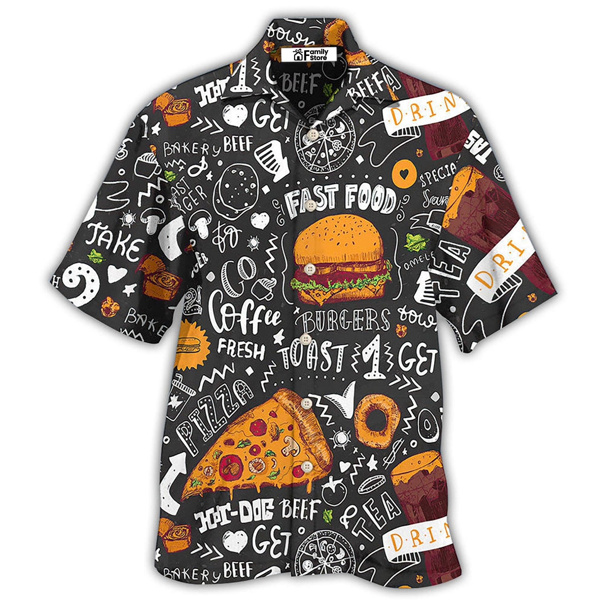 Food Fast Food Go Fresh Hawaiian Shirt