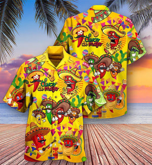 Food Feeling Chili Hot Hawaiian Shirt