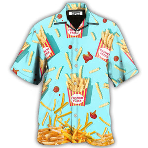 Food French Fries Basic Hawaiian Shirt