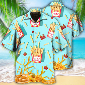 Food French Fries Basic Hawaiian Shirt